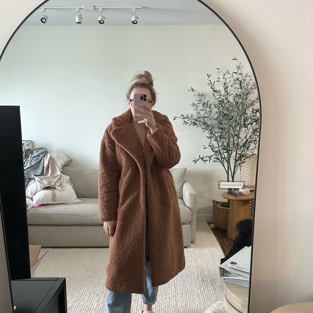 Abercrombie Teddy Long Line Jacket